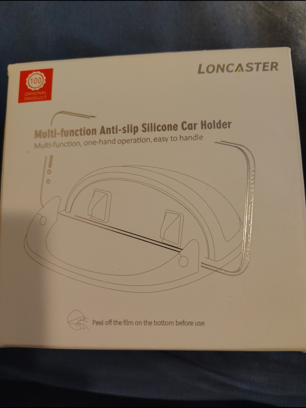 Loncaster Beige Multi-Function Anti-Slip Silicone Car Holder